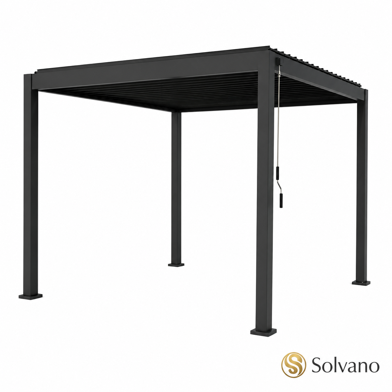 Aluminium overkapping Solvano 3x4m