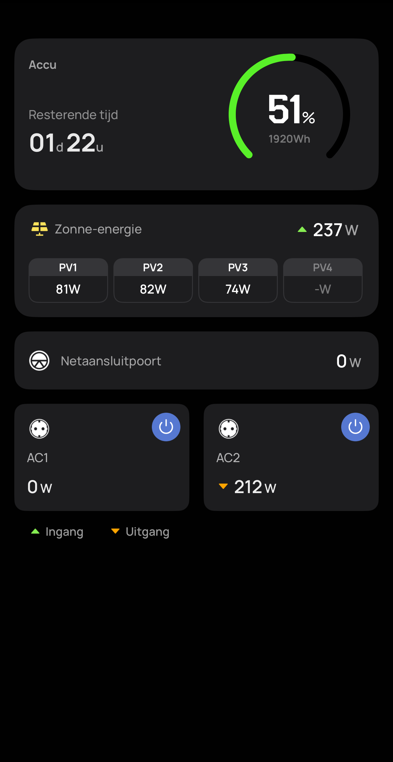 EcoFlow STREAM Ultra hybride thuisbatterij - 1,92kWh