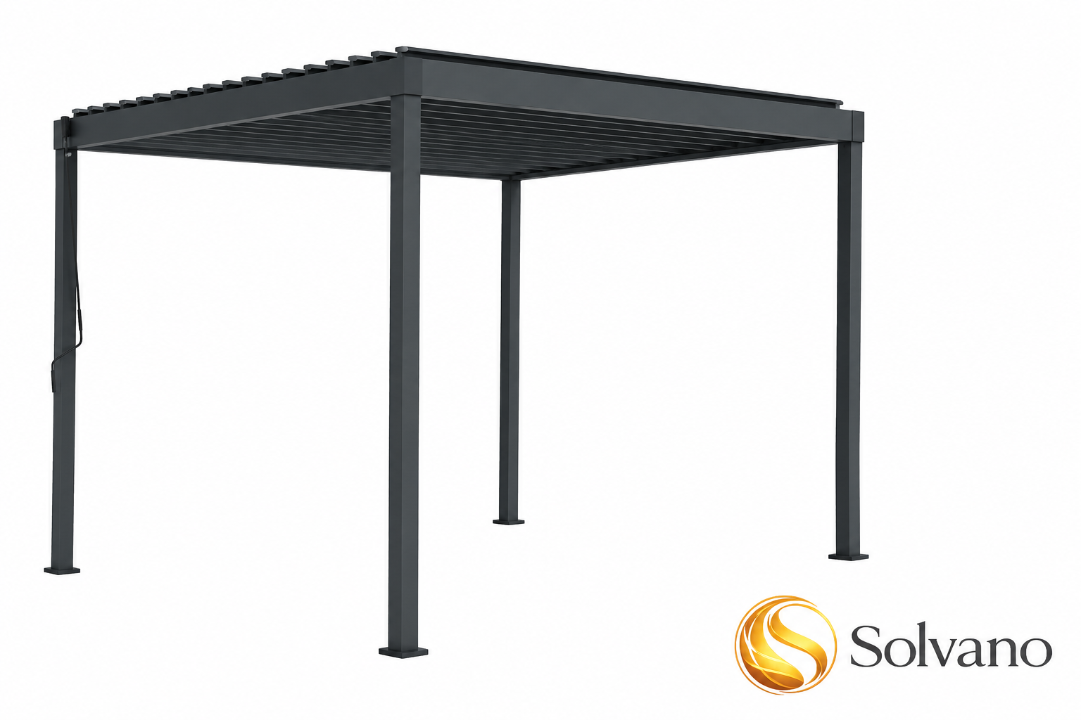 Aluminium overkapping Solvano SE 3x3m