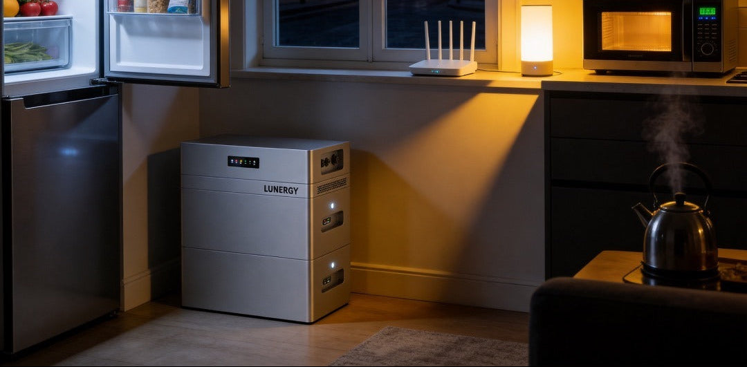 Lunergy Hub 2400 AC + 2 x BP5200 Plug-and-play thuisbatterij (10,44 kWh)