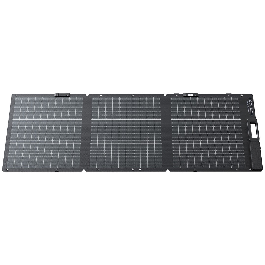 EcoFlow 160W lichtgewicht opvouwbaar dubbelzijdig zonnepaneel