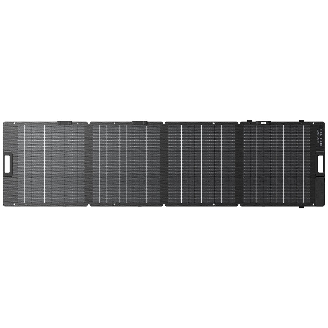 EcoFlow 220W lichtgewicht opvouwbaar dubbelzijdig zonnepaneel