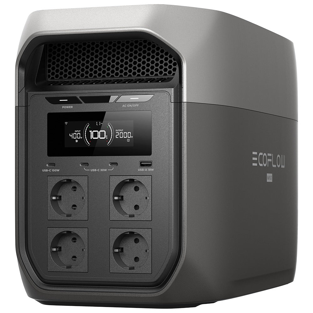 EcoFlow DELTA 3 Max Power Station 2048Wh