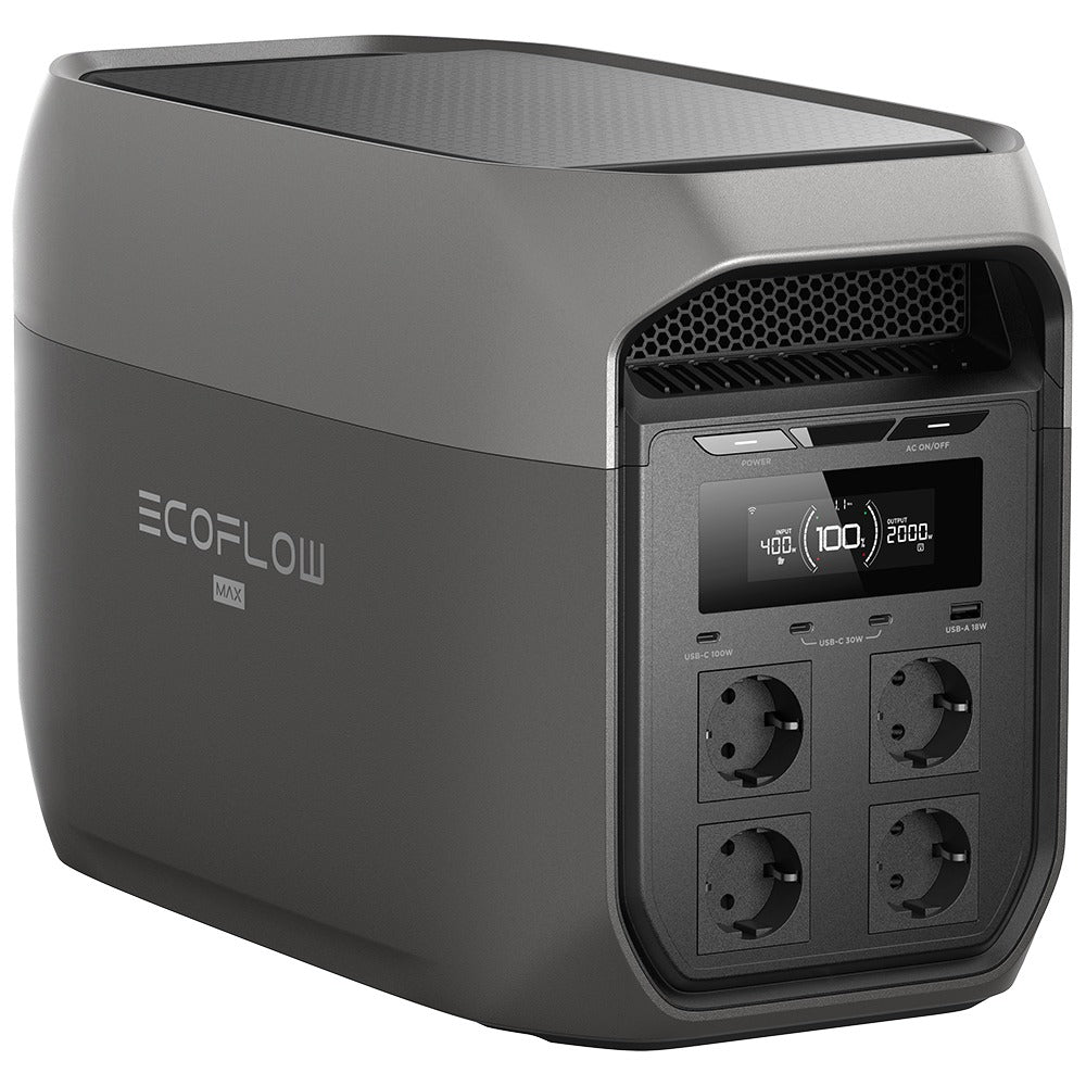 EcoFlow DELTA 3 Max Power Station 2048Wh