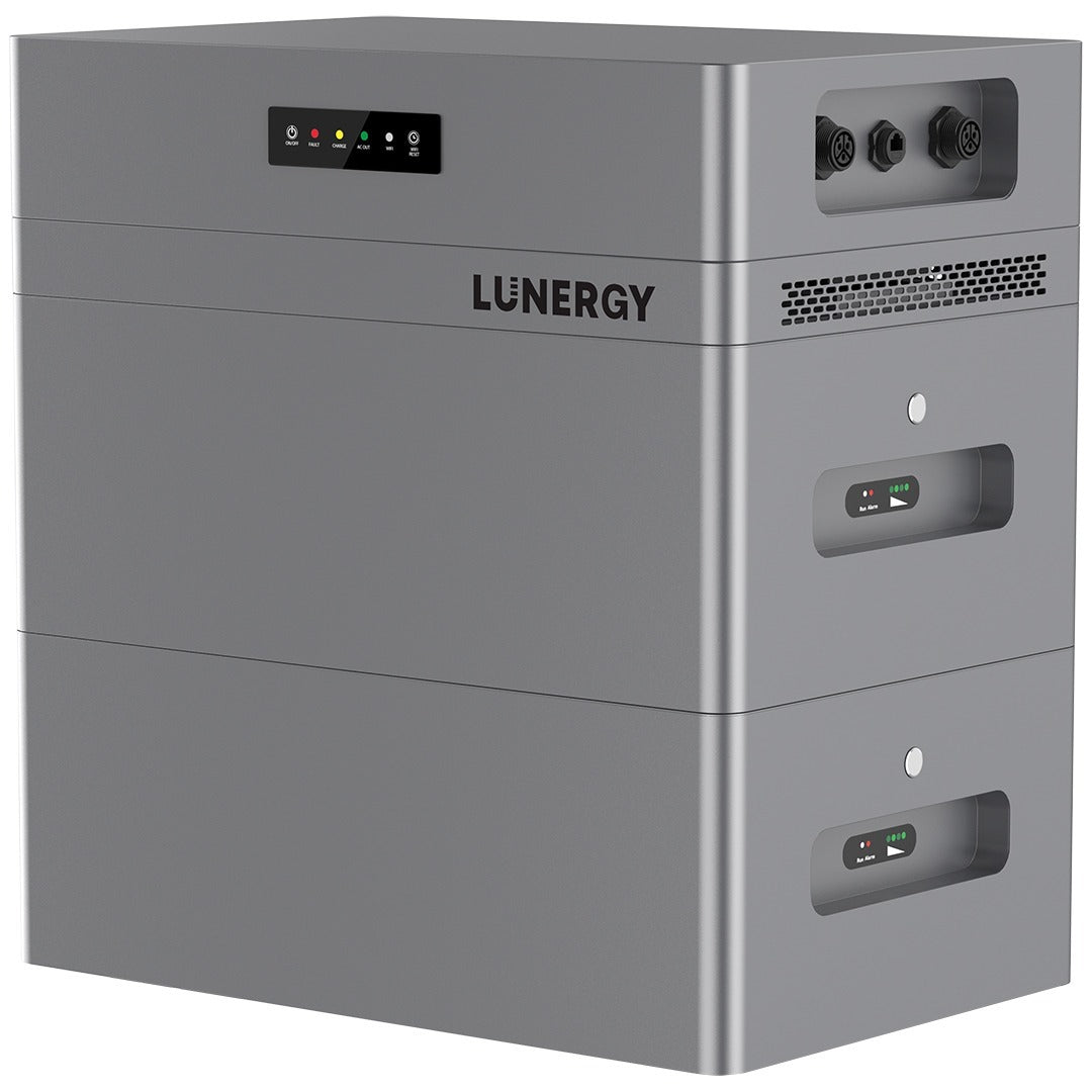 Lunergy Hub 2400 AC + 2 x BP5200 Plug-and-play thuisbatterij (10,44 kWh)